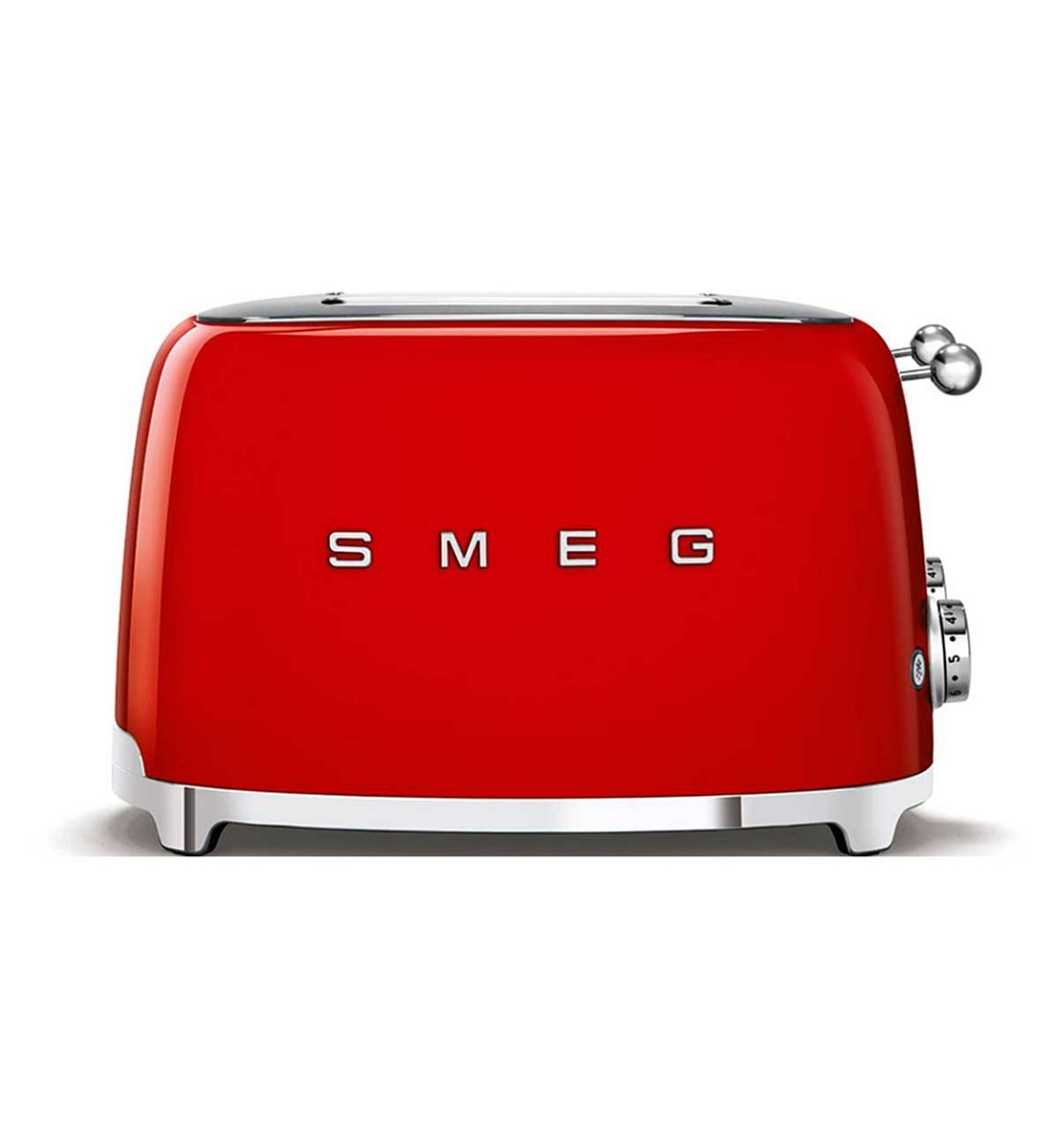 Smeg 50's 4 By Slice Toaster Red