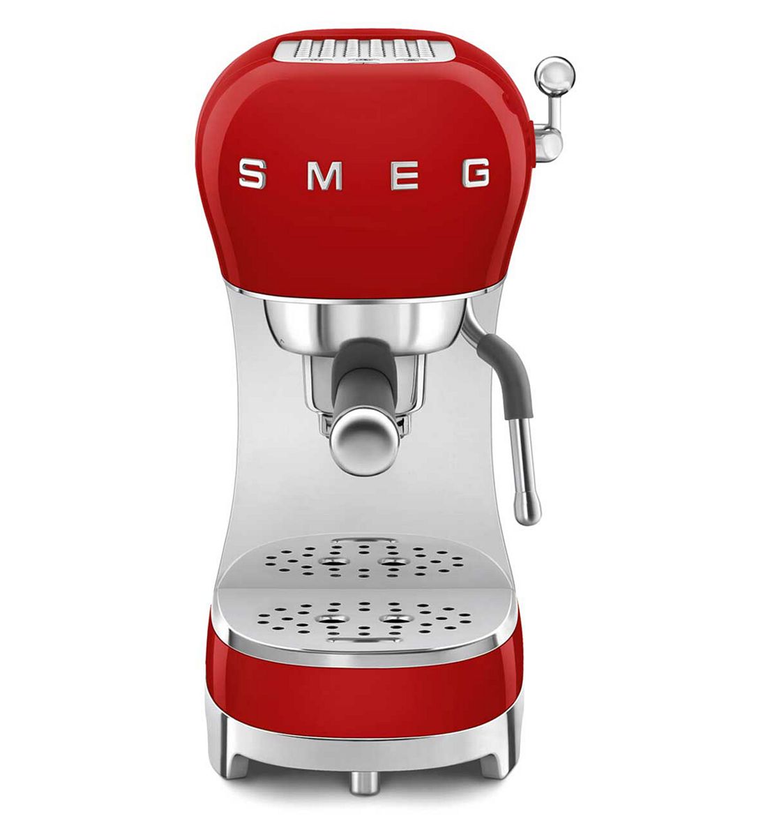 Smeg Espresso Coffee Machine In Red