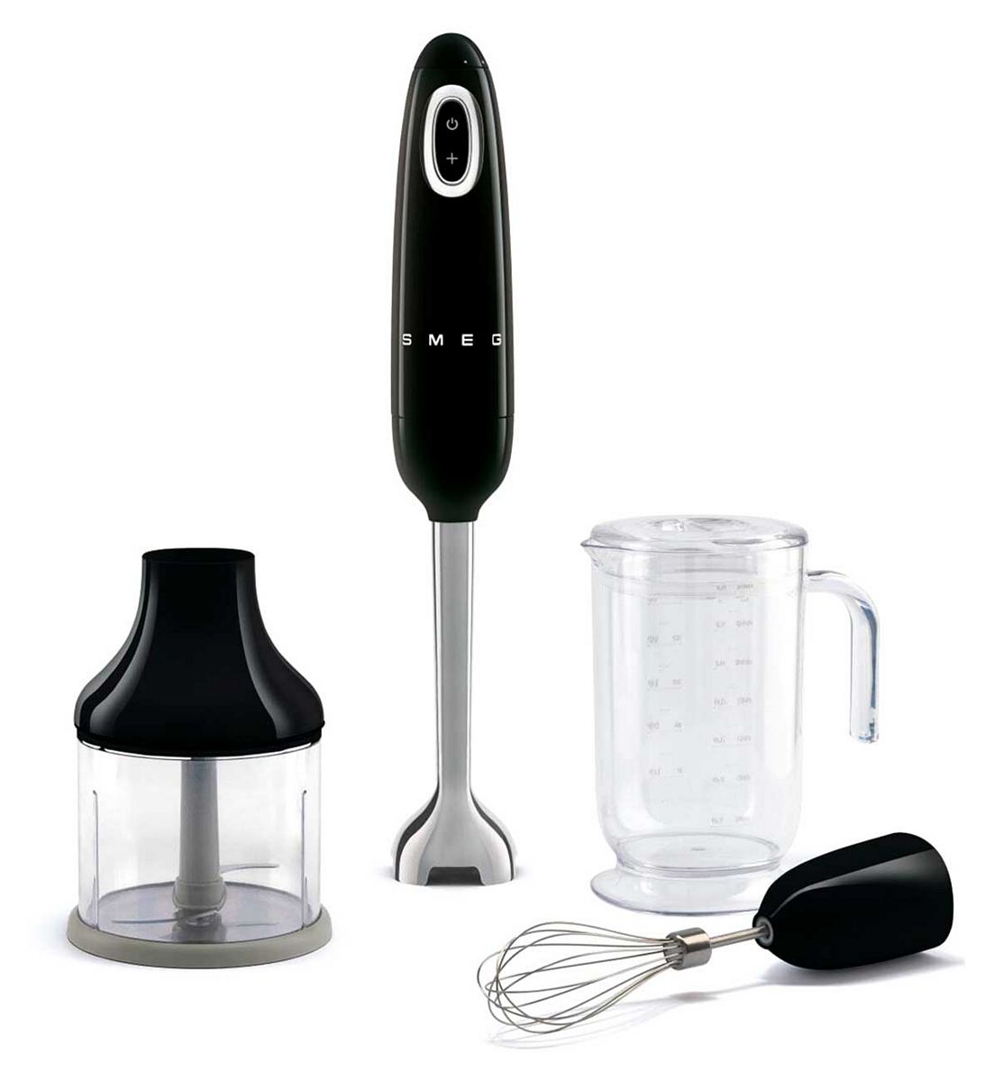 Smeg Hand Blender With Accessories In Black