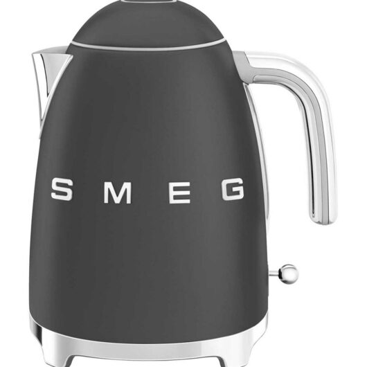 Smeg Retro Style 1.7 Litre Kettle Matte Black