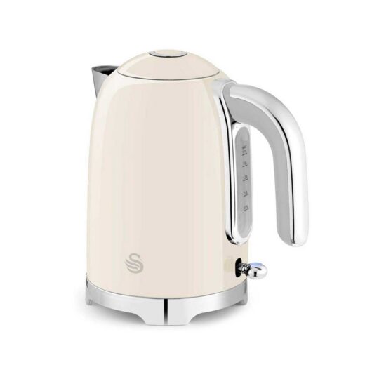 Swan Solace 1.7L Stainless Steel Jug Kettle Cream