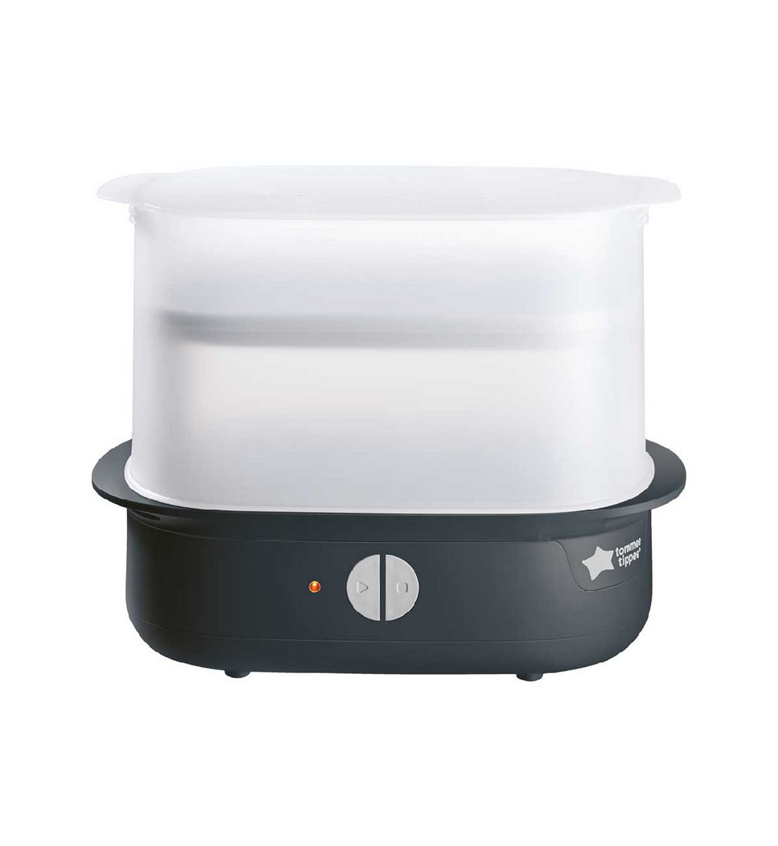 Tommee Tippee Black Supersteam Electric Steam Steriliser For Bottles 5-Min
