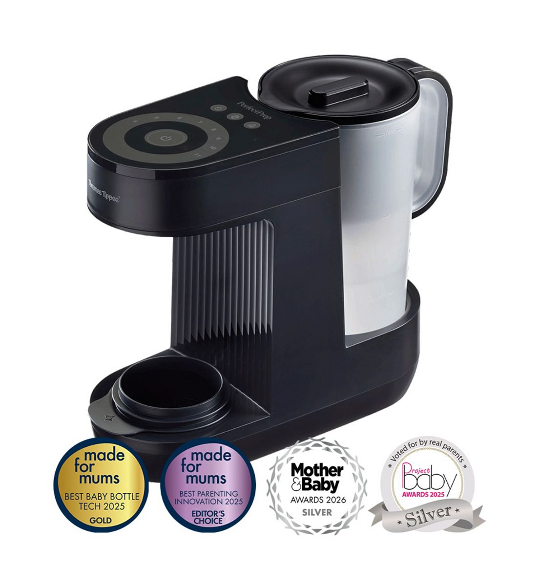 Tommee Tippee Perfect Prep Baby Bottle Formula Feed Maker Slate