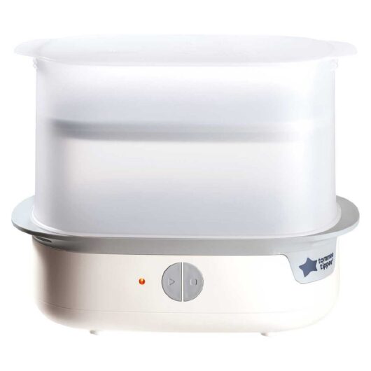 Tommee Tippee White Supersteam Electric Steam Steriliser For Bottles