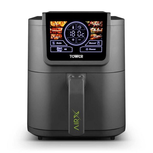 Tower Airx 8L Single Basket Airfryer 1700W Grey Digital