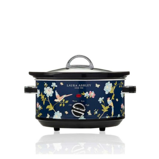 VQ Laura Ashley 3.5L Slow Cooker Elveden Navy