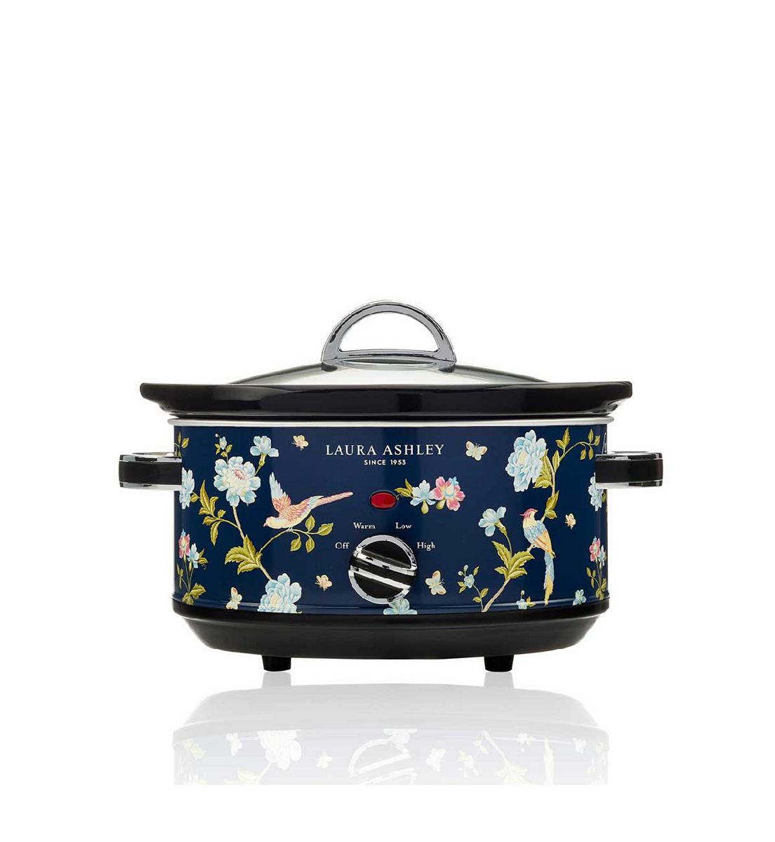 VQ Laura Ashley 3.5L Slow Cooker Elveden Navy