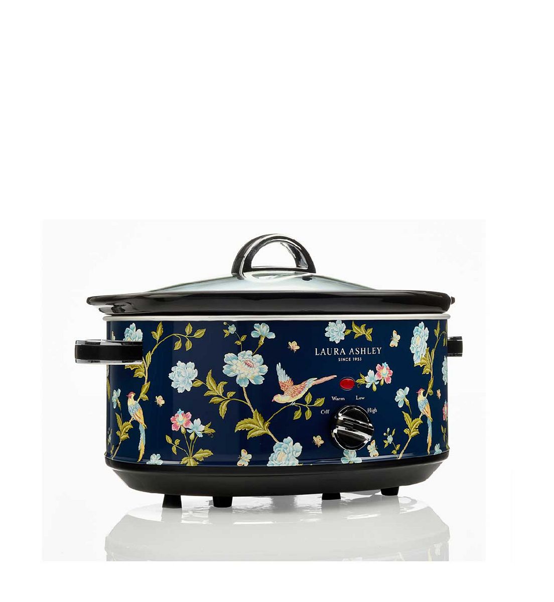 VQ Laura Ashley 6.5L Slow Cooker Elveden Navy